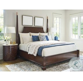 Rendezvous Walnut Poster Essex Bedroom Set