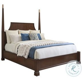 Rendezvous Walnut Poster Essex Bedroom Set