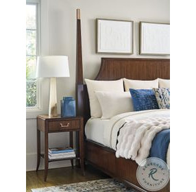 Rendezvous Walnut Vera Night Table