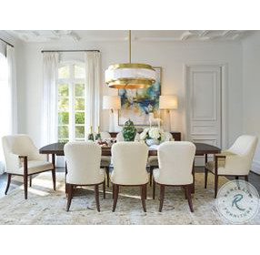 Rendezvous Biscayne Upholstered Lambeth Arm Chair