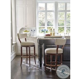 Rendezvous Biscayne Swivel Giles Counter Height Stool