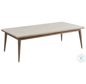 Rendezvous Beige Marble and Rose Gold Rectangle Bulgari Occasional Table Set