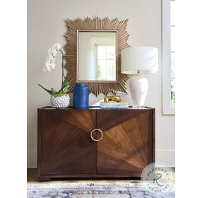 Rendezvous Walnut Carved Amherst Mirror