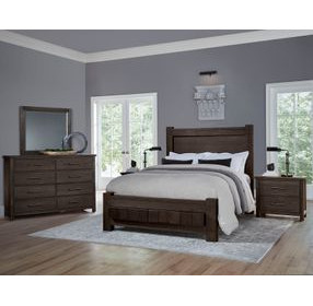 Dovetail Java Poster Bedroom Set with Footboard