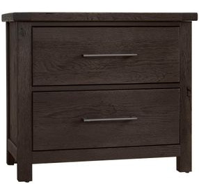 Dovetail Java 2 Drawer Nightstand