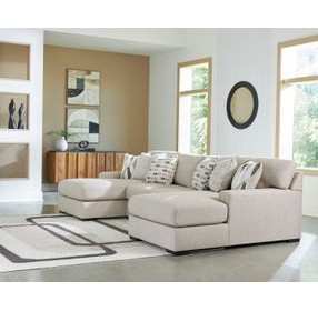 Laurelgrove Pebble 3-Piece Sectional with Chaise