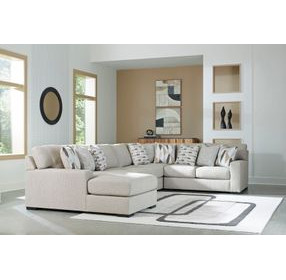 Laurelgrove Pebble 5-Piece Sectional with Chaise