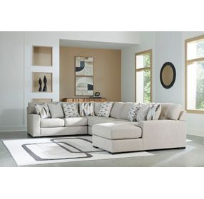 Laurelgrove Pebble 5-Piece Chaise Sectional