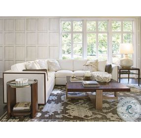 Rendezvous Walnut Square Holloway Occasional Table Set