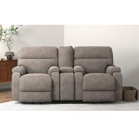 Regenerator Umber Zero Gravity Loveseat with Dual Power Lift Assist
