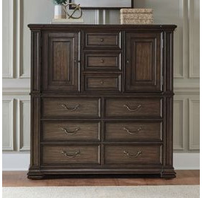 Provence Park Chateau Brown 9 Drawer Dressing Chest