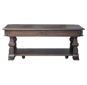 Provence Park Chateau Brown Rectangular Occasional Table Set