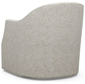 Escala Ariana Beige Upholstered Swivel Chair