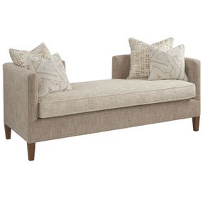 La Costa Brown and Gray 79" Sebastian Settee