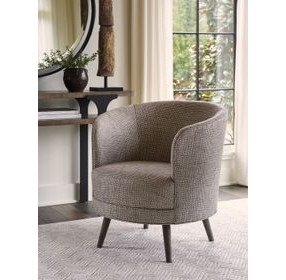 Zanzibar Sandstone Upholstered Torrington Swivel Accent Chair