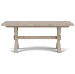 Bennett Frosted Gray Extendable Rectangular Dining Room Set