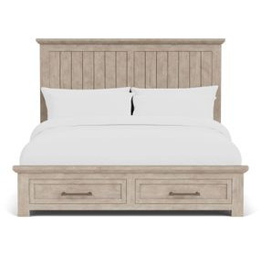 Bennett Frosted Gray Storage Panel Bedroom Set