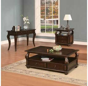 Amado Walnut Occassional Table Set