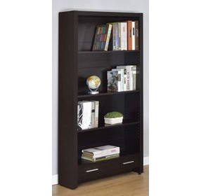 Skylar Cappuccino Bookcase