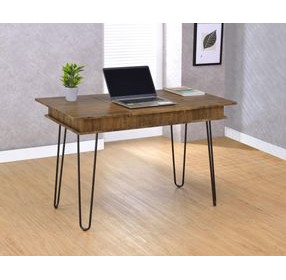 Sheeran Rustic Amber Writing Desk