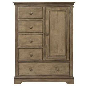 Hanley Cashew 5 Drawer Chifferobe