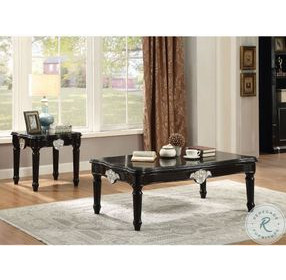 Ernestine Black Square End Table