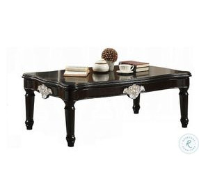 Ernestine Black Rectangular Occassional Table Set