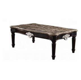 Ernestine Black Marble Occassional Table Set