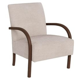 Escape Boa Taupe Upholstered Accent Chair