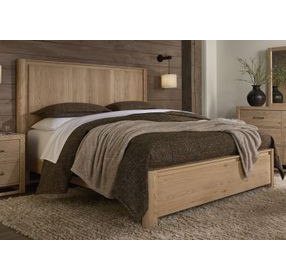 Lodge and Loft Blond Oak Radius Poster Bedroom Set
