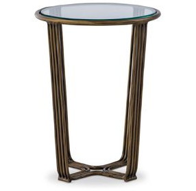 Mason Gold Round Side Table