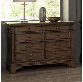 Hartshill Burnished Oak File Cabinet