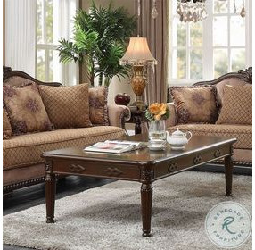 Chateau De Ville Espresso Rectangular Coffee Table