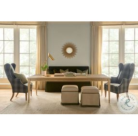 Maison '47 Blonde Cerused 100" Rectangular Dining Table