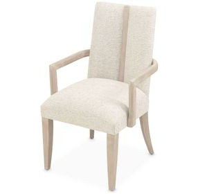 Lotus Bay Tusk Upholstered Dining Arm Chair
