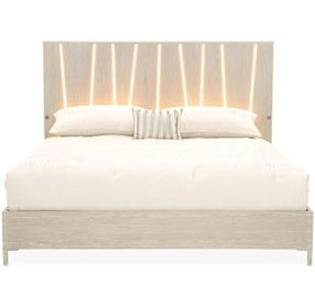 Ivory Cove Sand Panel Bedroom Set