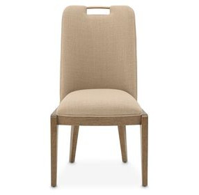 Portrait Toffee Upholstered Dining Side Chair Set of 2