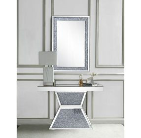 Noralie Silver Rectangular Console Table