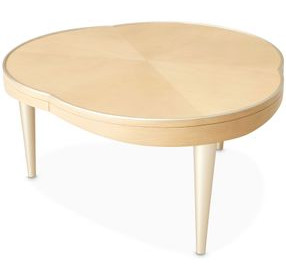 Camellia Field Caramel Free Form Cocktail Table