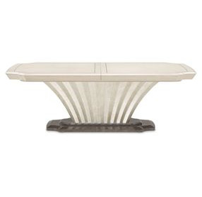 Fantosini Silver Mist Extendable Rectangular Dining Room Set