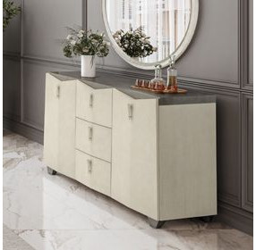 Fantosini Silver Mist 2 Door Sideboard