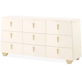 Fantosini Creamy Pearl 9 Drawer Dresser