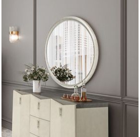 Fantosini Silver Oval Wall Mirror