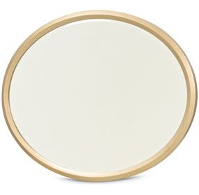 Fantosini Gold Oval Wall Mirror