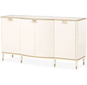 Terravista Creamy Pearl 4 Door Sideboard