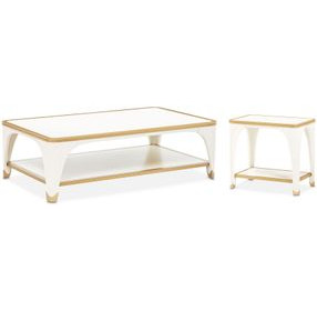 Terravista Creamy Pearl Occasional Table Set