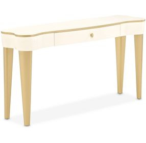 La Terrazza Creamy Pearl Rectangular Console Table