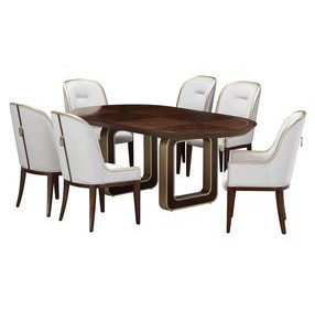 Houston Walnut Dining Room Set