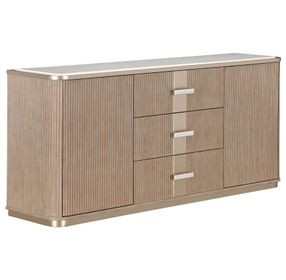 Westminster Row Sea Salt Caramel 2 Door Sideboard with LED