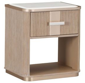 West Kensington Sea Salt Caramel 1 Drawer Nightstand